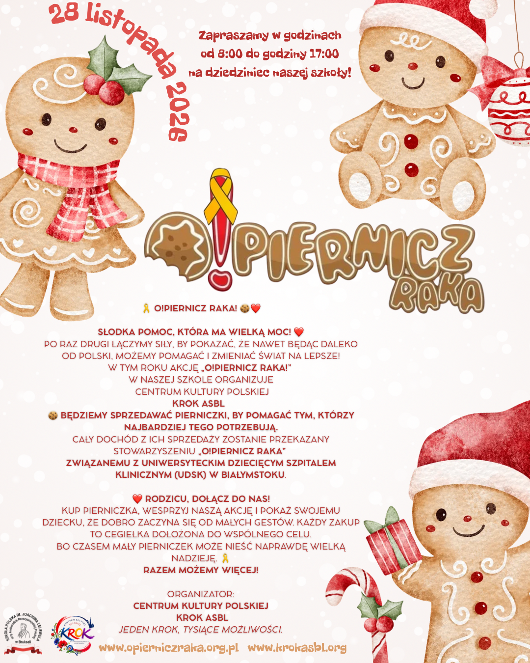Poster for O!piernicz Raka campaign
